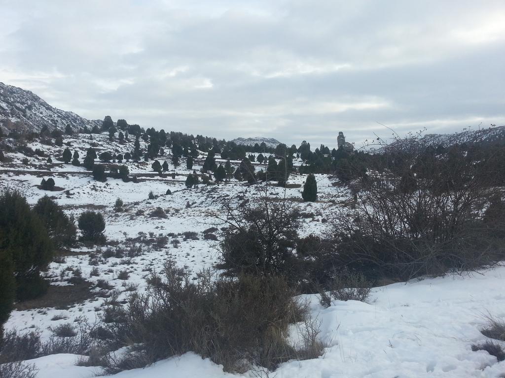 Hotel Rural El Horno De Aliaga ภายนอก รูปภาพ